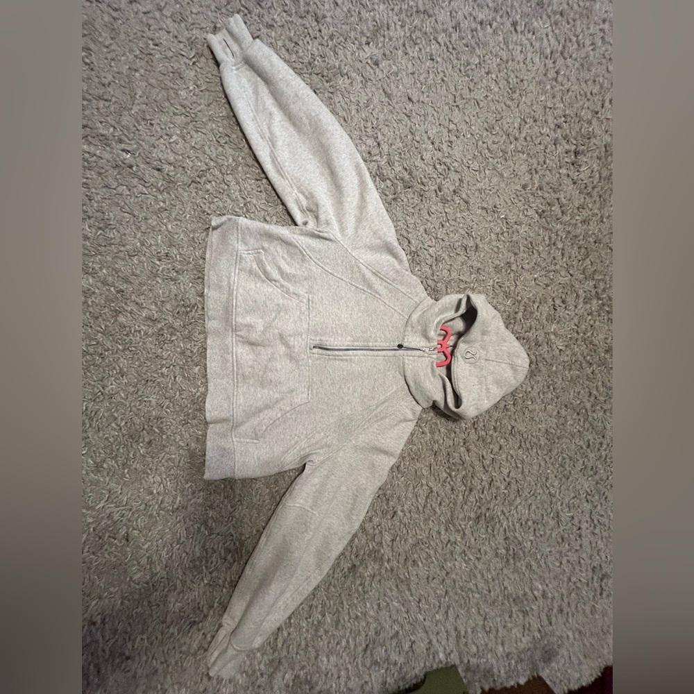 LULULEMON scuba oversized half zip hoodie